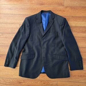 Men's Billy London UK Pin Striped Suit Jacket Blazer Size 40S